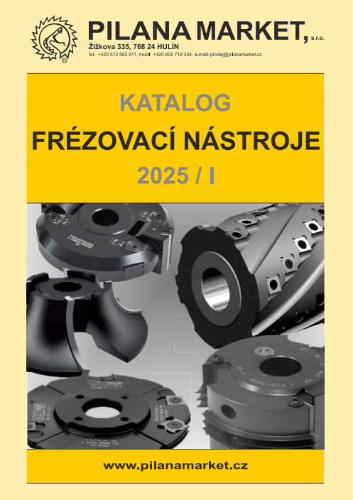 Katalog frézovací nástroje Pilana