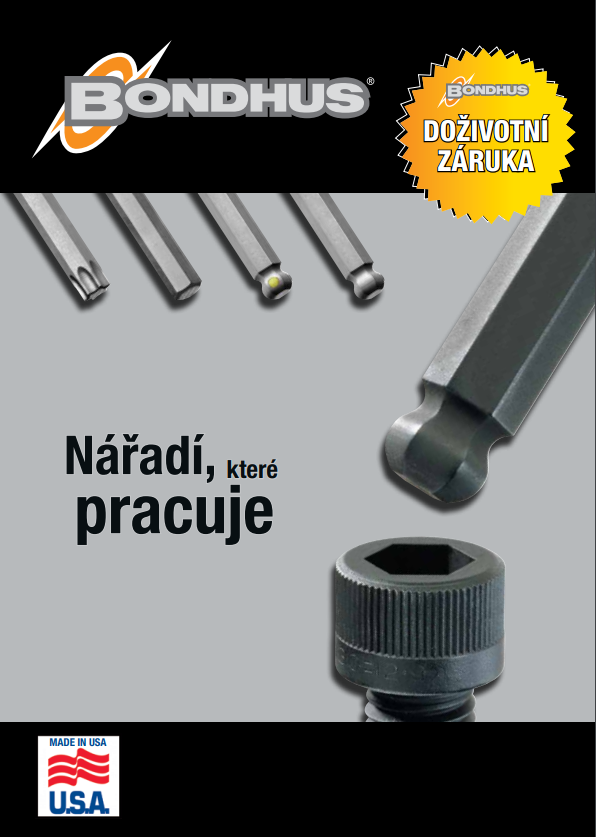 Katalog výrobků značky Bondhus