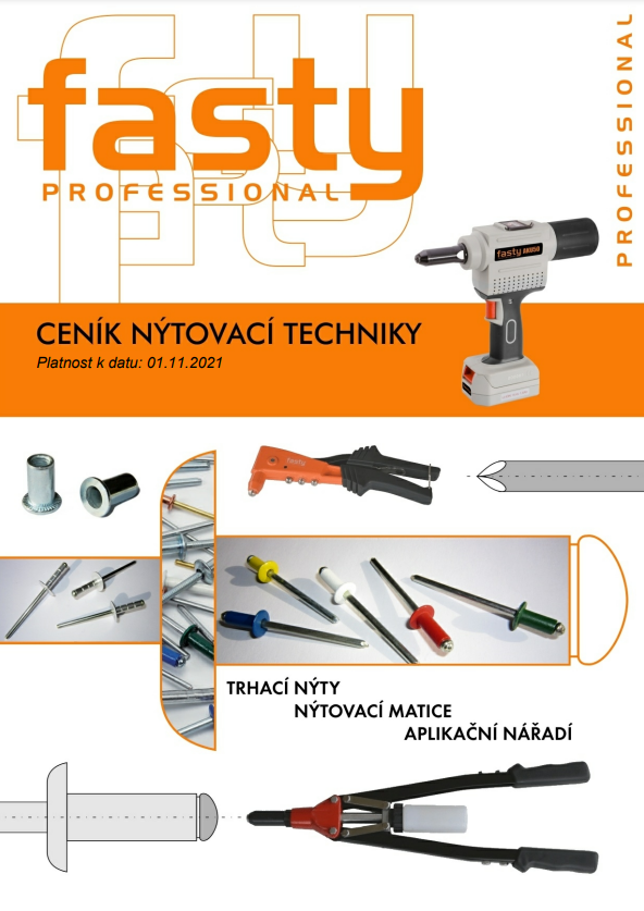 Katalog výrobků značky Fasty