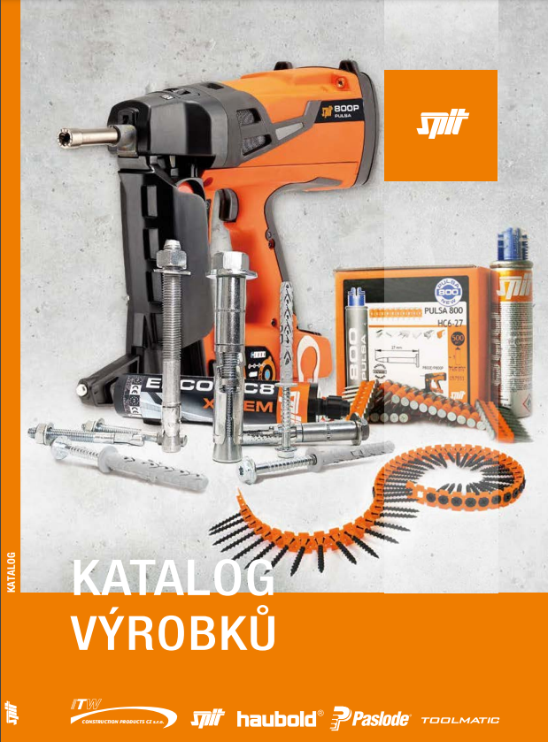 Katalog výrobků značky Spit