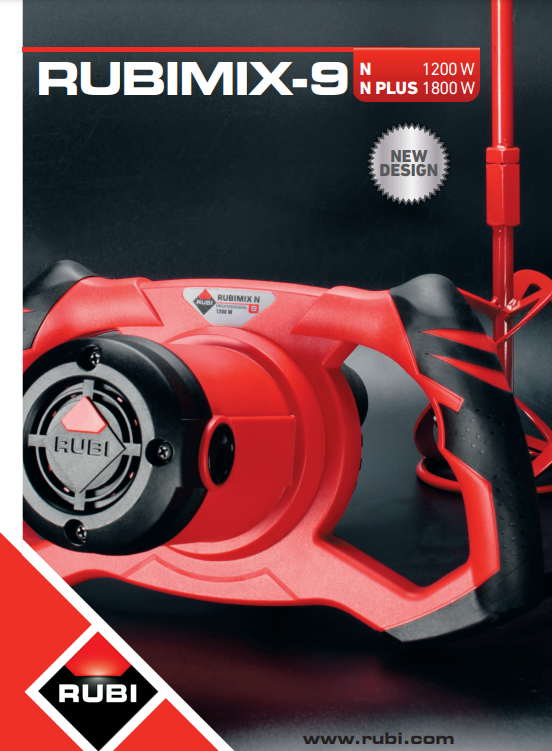 Katalog míchadel Rubi