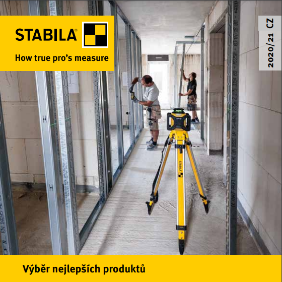 Katalog výrobků značky Stabila